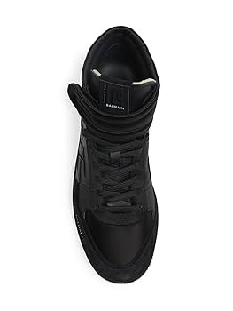 Amazon.com: Balmain, Swan Mid-Top Leather Sneakers, 39 (6 Amazon.com: Balmain, Swan Mid-Top Leather Sneakers, 39 (6